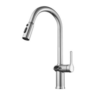 Смеситель для кухни с индикатором температуры Knotlor KN-100, хром